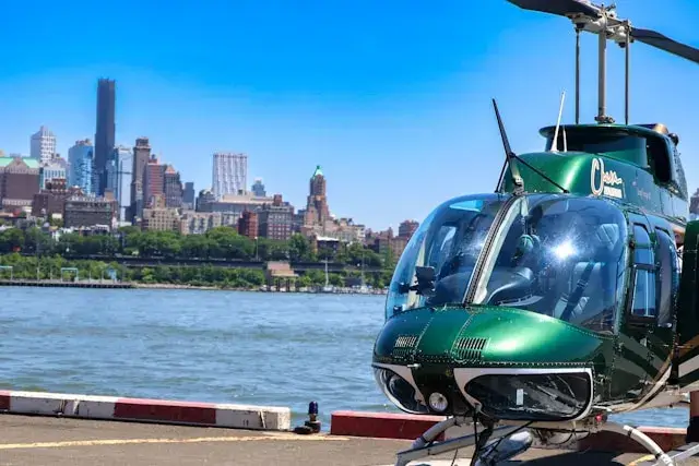 Tour en hélicoptère romantique à New York