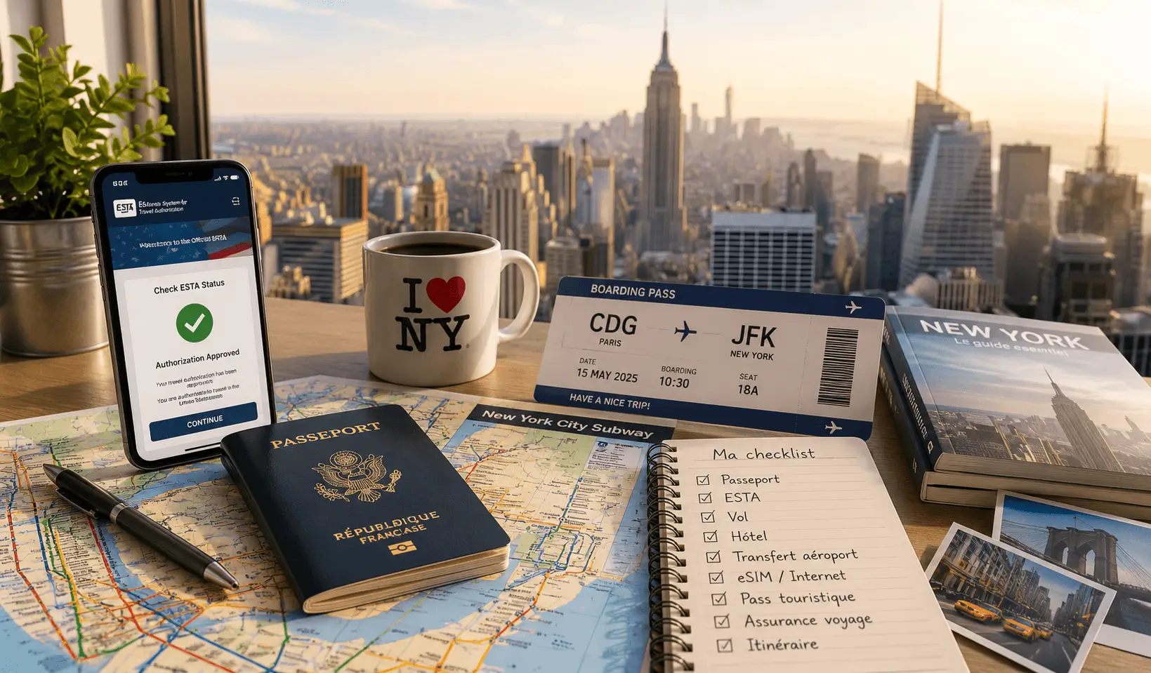 Préparer son voyage à New York avant le départ